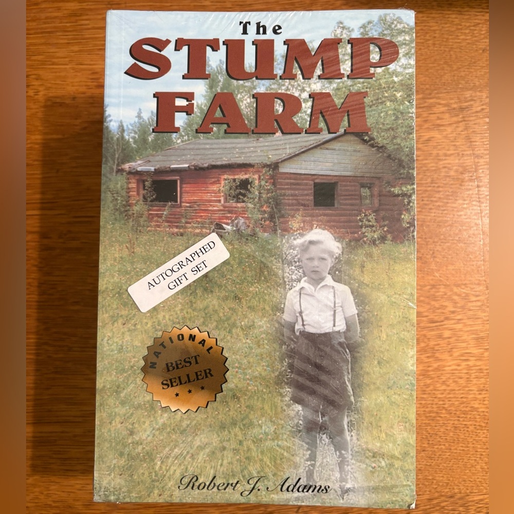 Seven books by Robert J Adams a Canadian Author. Autographed Gift Set
